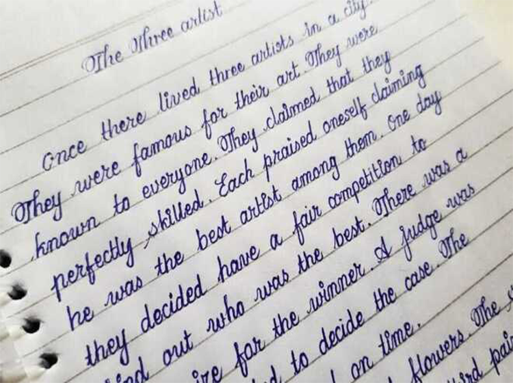 Handwriting Job